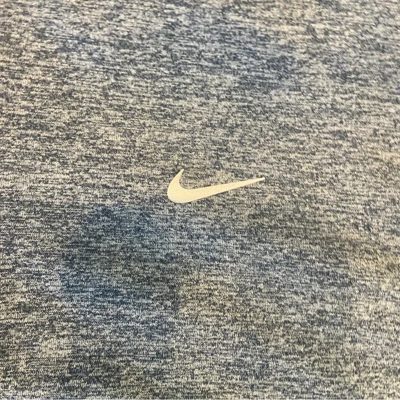 Nike Gray and Orange ladies Sz S 3/4 zip running dry fit - Picture 2 of 11